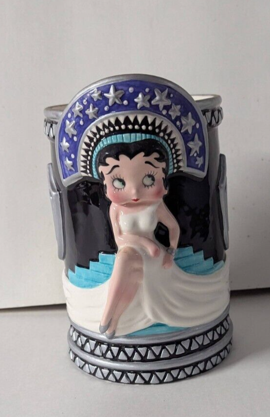 1998 Vandor Betty Boop Art Deco 8 Inch Collectible Vase
