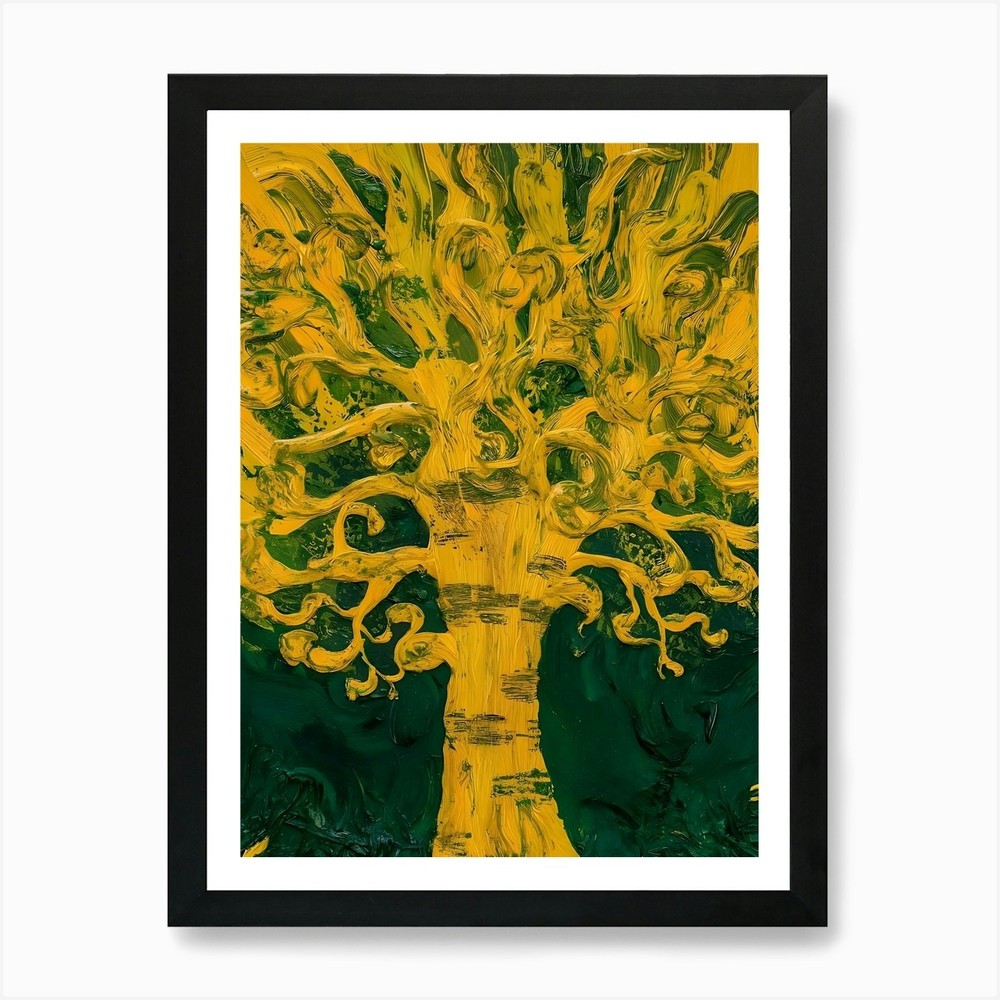 Tree Of Life 11 Art Print Framed Wall Art Poster Canvas Print Picture