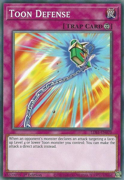 Toon Defense Common 1st Edition Near Mint Yugioh Card x3