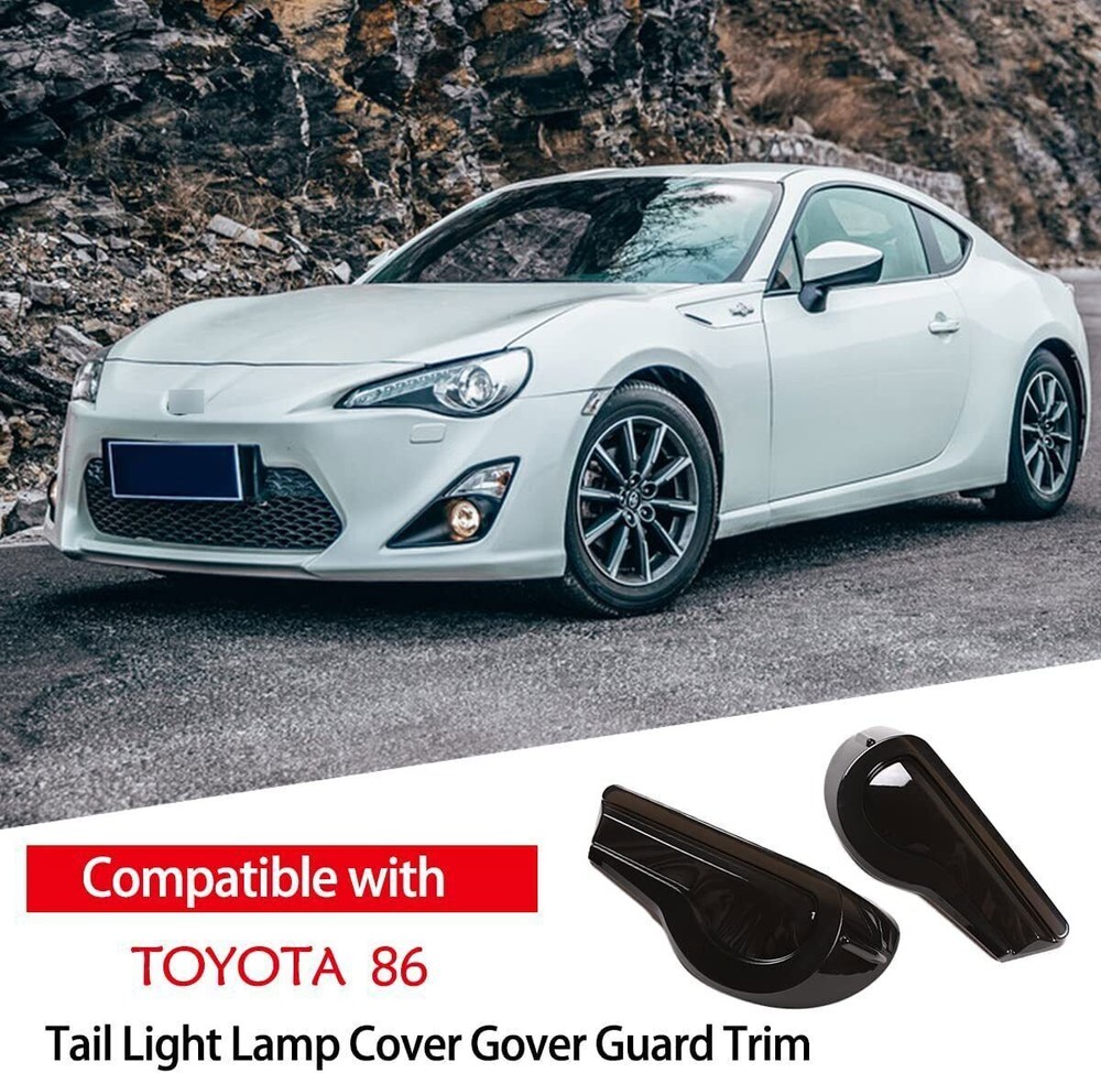 Toyota 86 GT86 Subaru BRZ ABS Tail Lamp Fog Light Cover Trim 2012-2020