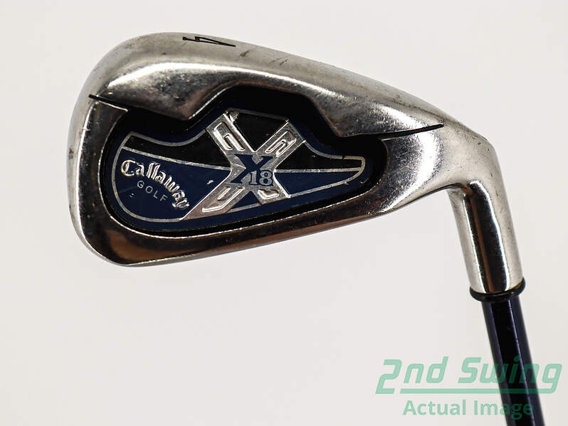 Callaway X-18 Single Iron 4 Iron Graphite Stiff Right 38.25in