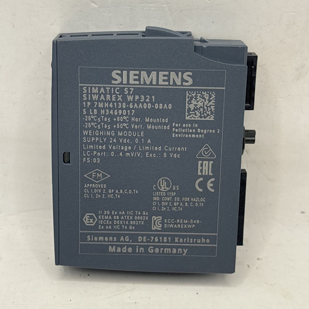 Siemens 7MH4138-6AA00-0BA0 Simatic S7 Siwarex WP321