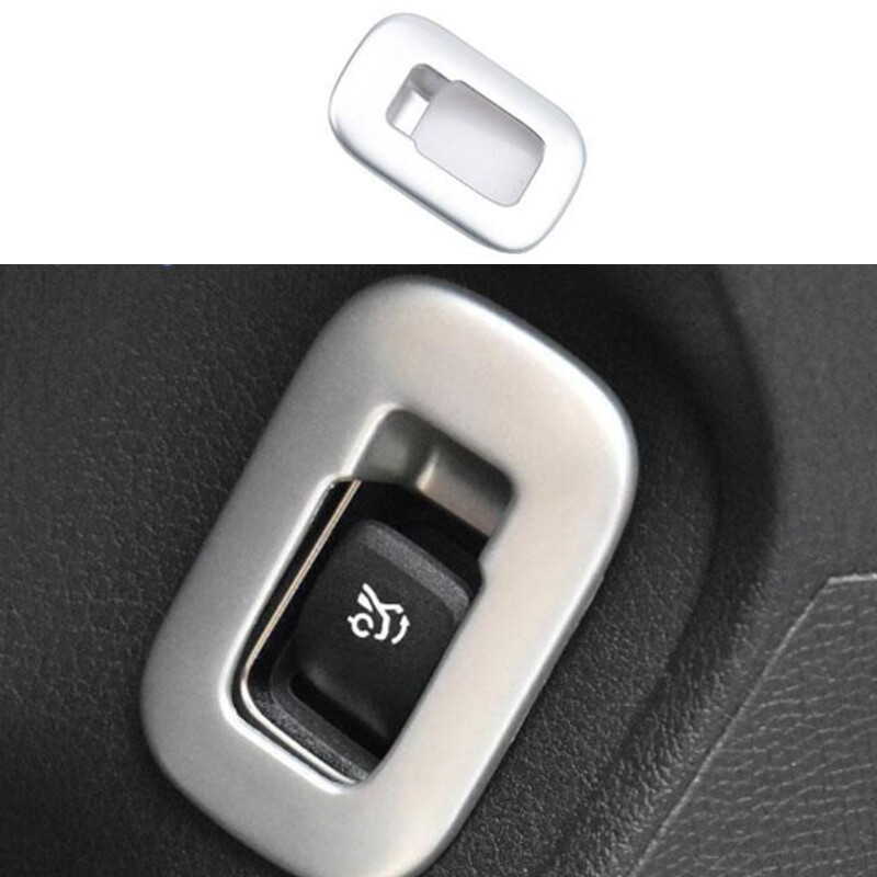 Matte Silver Trunk Power Liftgate Switch Frame For Benz A-Class W177 2019-2022