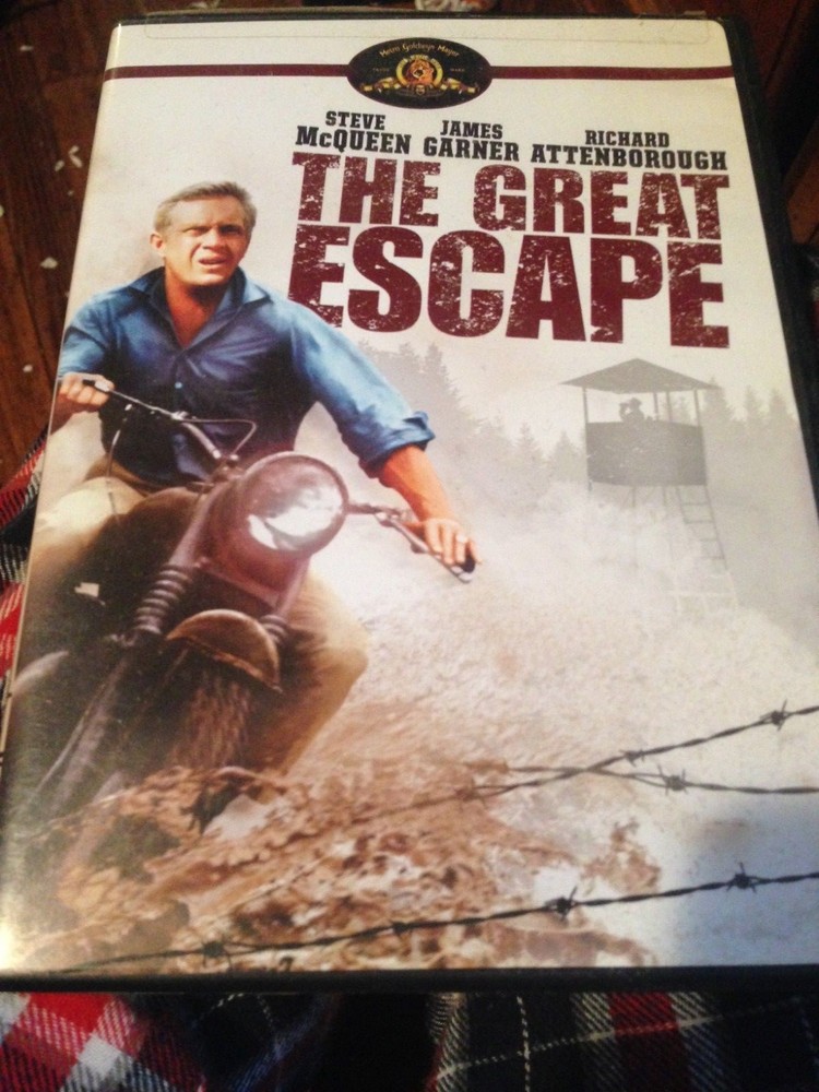 The Great Escape (DVD) Steve McQueen, James Garner, Richard Attenborough D1