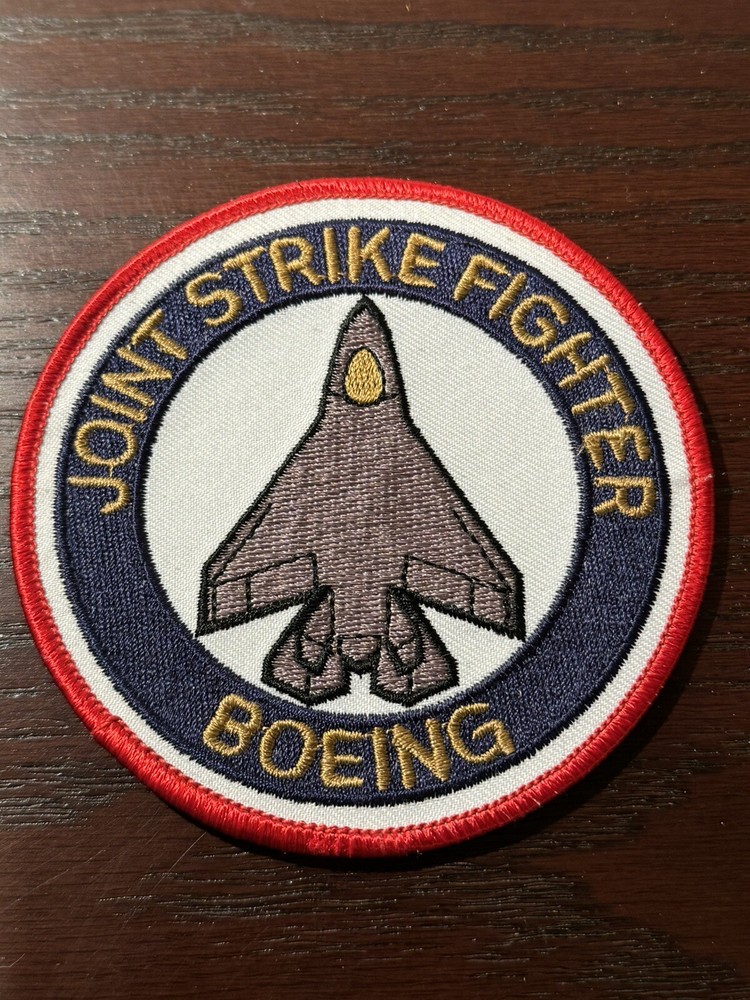 Joint Strike Fighter Force Boeing Jet F-35 Lightning II Air Force Patch USAF