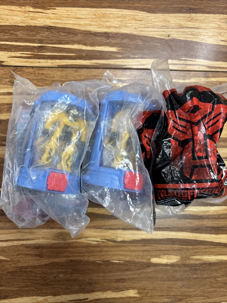 2007 Burger King Transformers Bumblebee Toy Set of 3