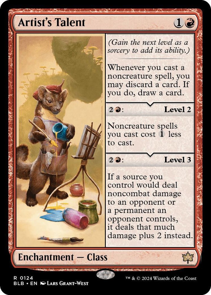 Artist's Talent Bloomburrow Foil