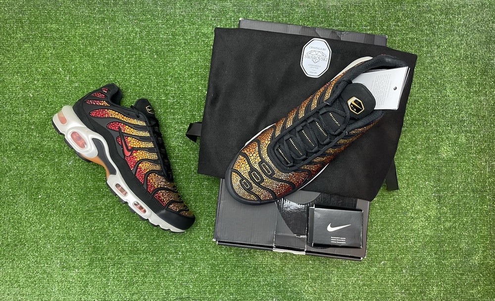 Nike Air Max Plus Swarovski Sunset - Size 9.5 UK / 44.5 EU