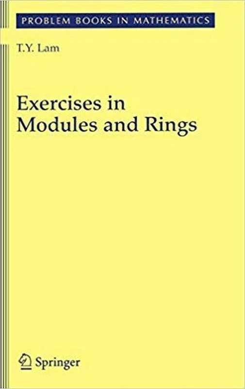 Exercises In Modules & Rings by Lam 1st INTL ED-9788184898194
