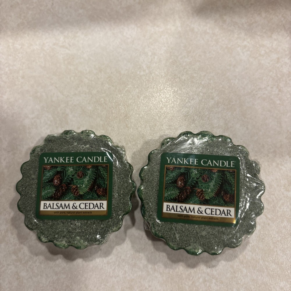 Yankee Candle 2-Pack Balsam and Cedar Fragrance Wax Tarts