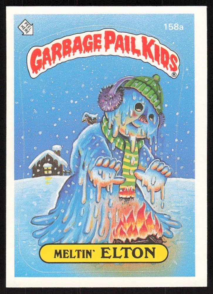 1986 Topps Garbage Pail Kids Sticker Cards Complete Set