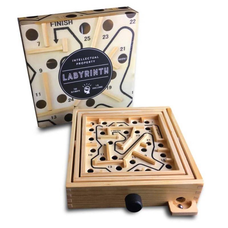 Intellectual Property - IP Labyrinth Brain Teasers Wooden Puzzles BrainTeaser