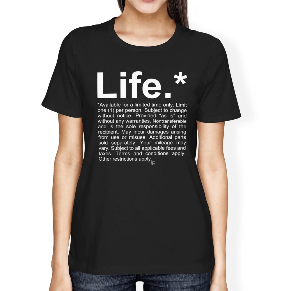 1Tee Womens Loose Fit Life Available For A Limited Time Only T-Shirt-image