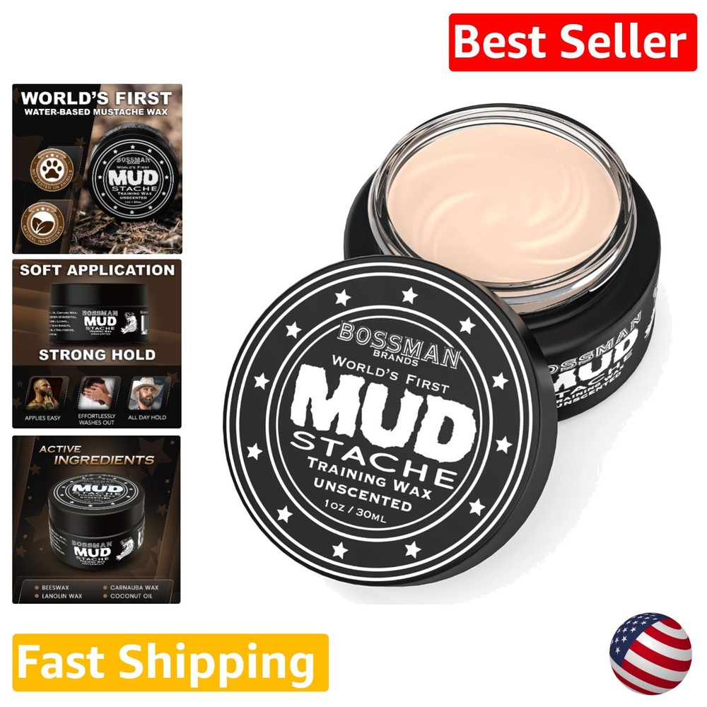 Smooth Application Mustache Wax for Thick Hair - Train and Style Effortlessly