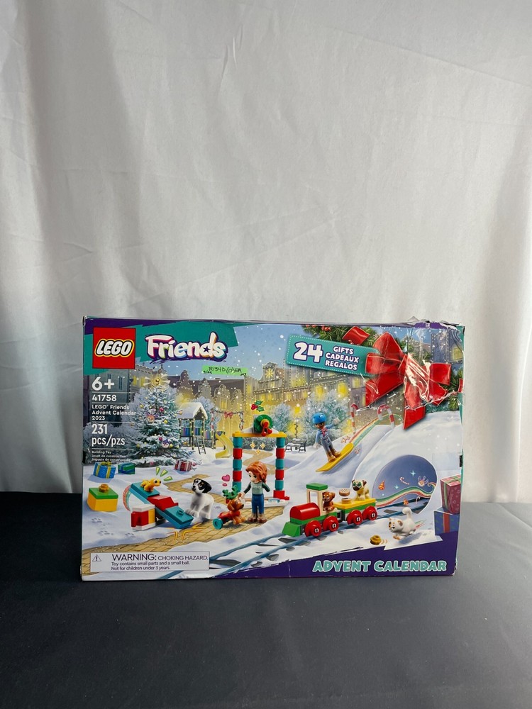 Lego 41758 Friends Advent Calendar 2023 Building Set Ages 6+ 231 Pieces