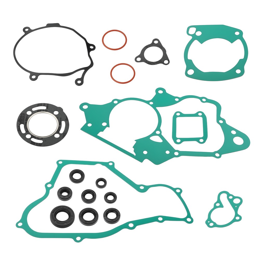 Complete Engine Top & Bottom End Gasket & Oil Seal Kit For Honda CR80R 1986-1991