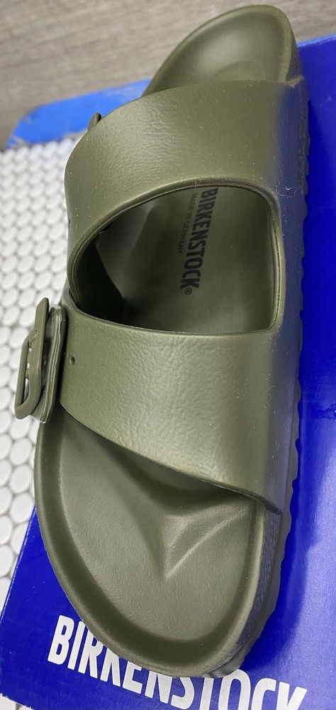 Birkenstock Arizona EVA Khaki Sandals Size 44