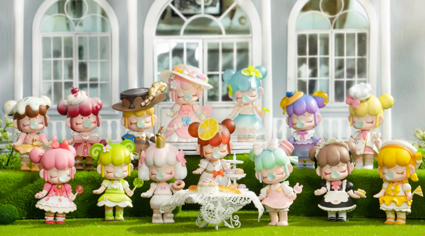 Set Of 12pcs Basic Rolife Nanci Teatime Series Confirmed Blind Box Figure Doll
