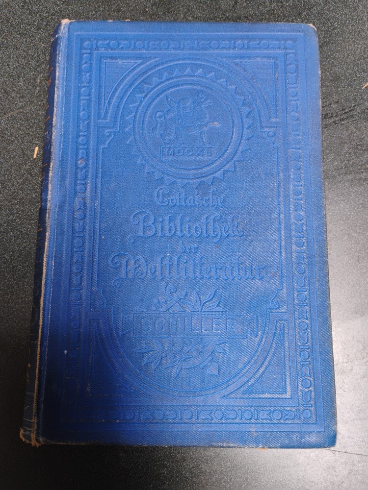 Schillers Famtliche Werke : Die Rauber, Fiesco, Kabale und Liebe VTG Hardcover