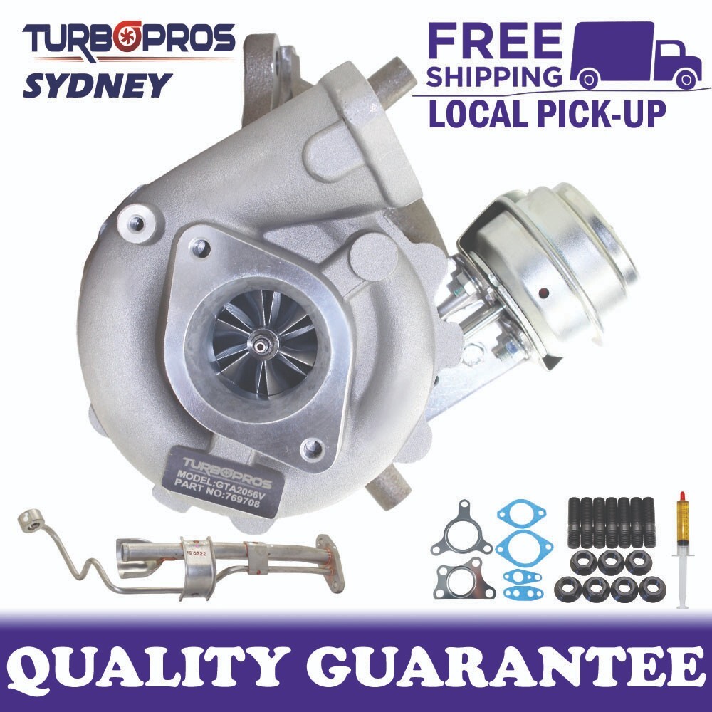 Upgrade Billet Turbo & Genuine Oil Feed Pipe for Nissan Navara D40 YD25 2.5L Diesel