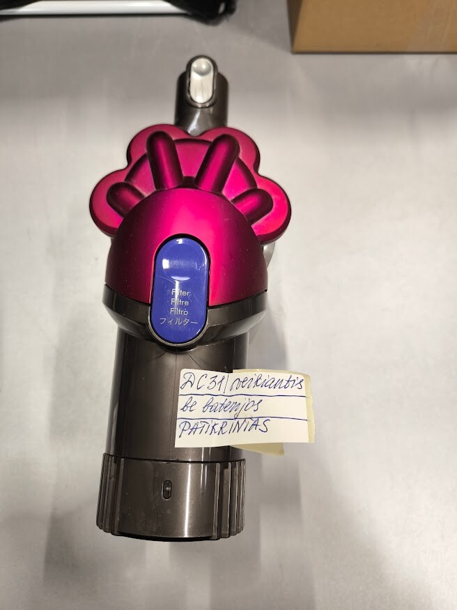 Dyson DC31 Handheld Vacuum Used No Battery Shows Wear