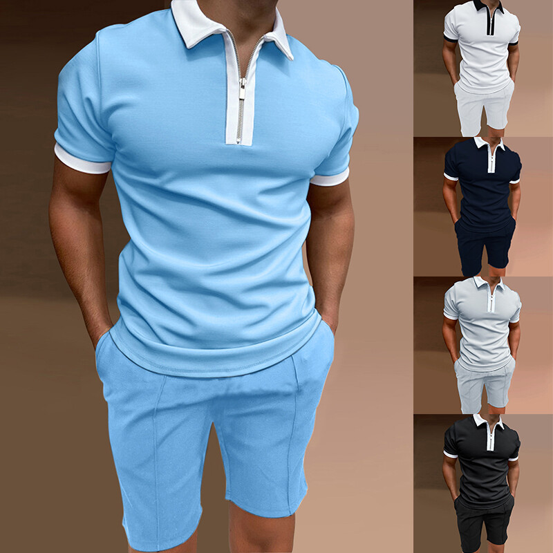 Men's 3D Printing Suit Shirt Shorts Casual Short Sleeve Fashion 2 Piece/set .