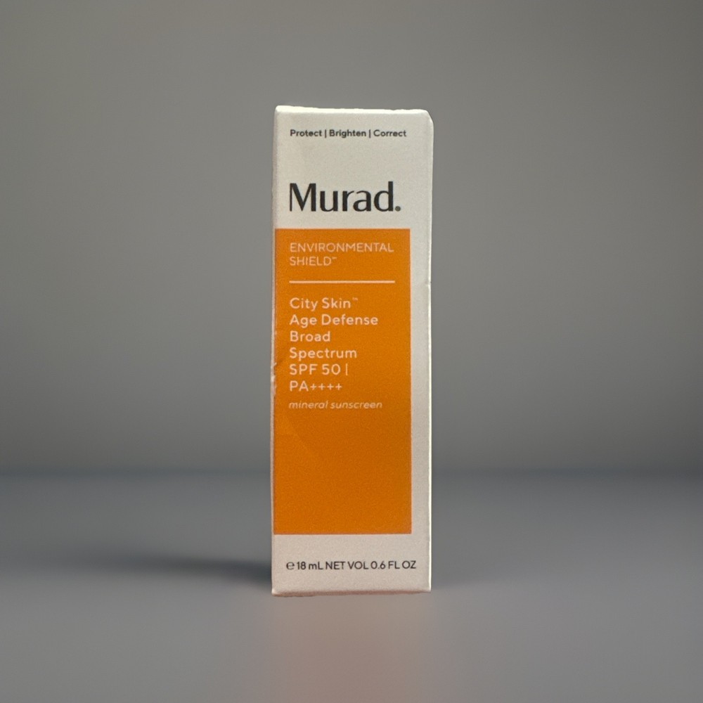 Murad City Skin Age Defense SPF 50 PA++++ Sunscreen 1.7 Oz Expires 05/2026