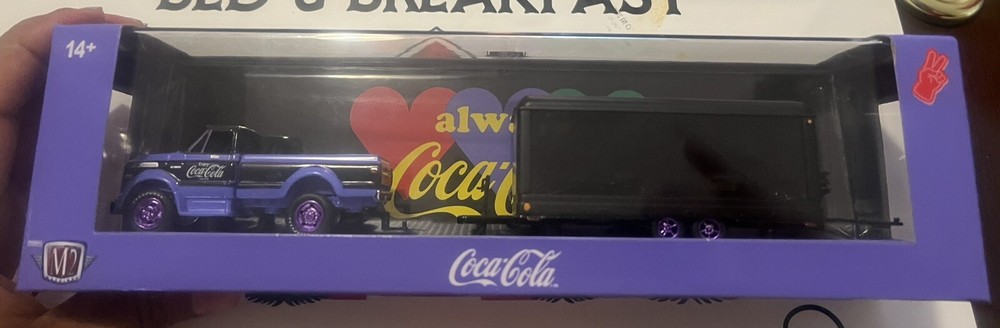 M2 MACHINES AUTO HAULERS CHASE 1970 CHEVY C60 TRUCK & 71 CHEVY CAMARO SS 396