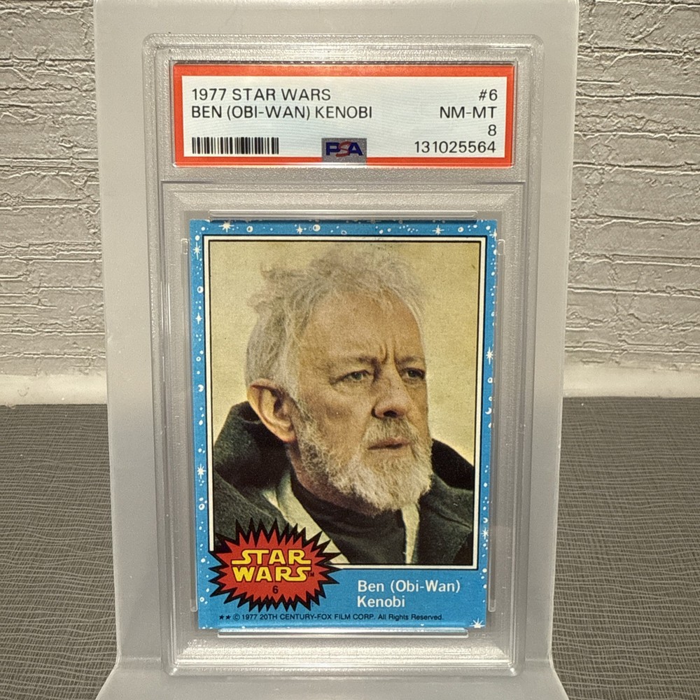 1977 Star Wars Ben Kenobi #6 Psa 8