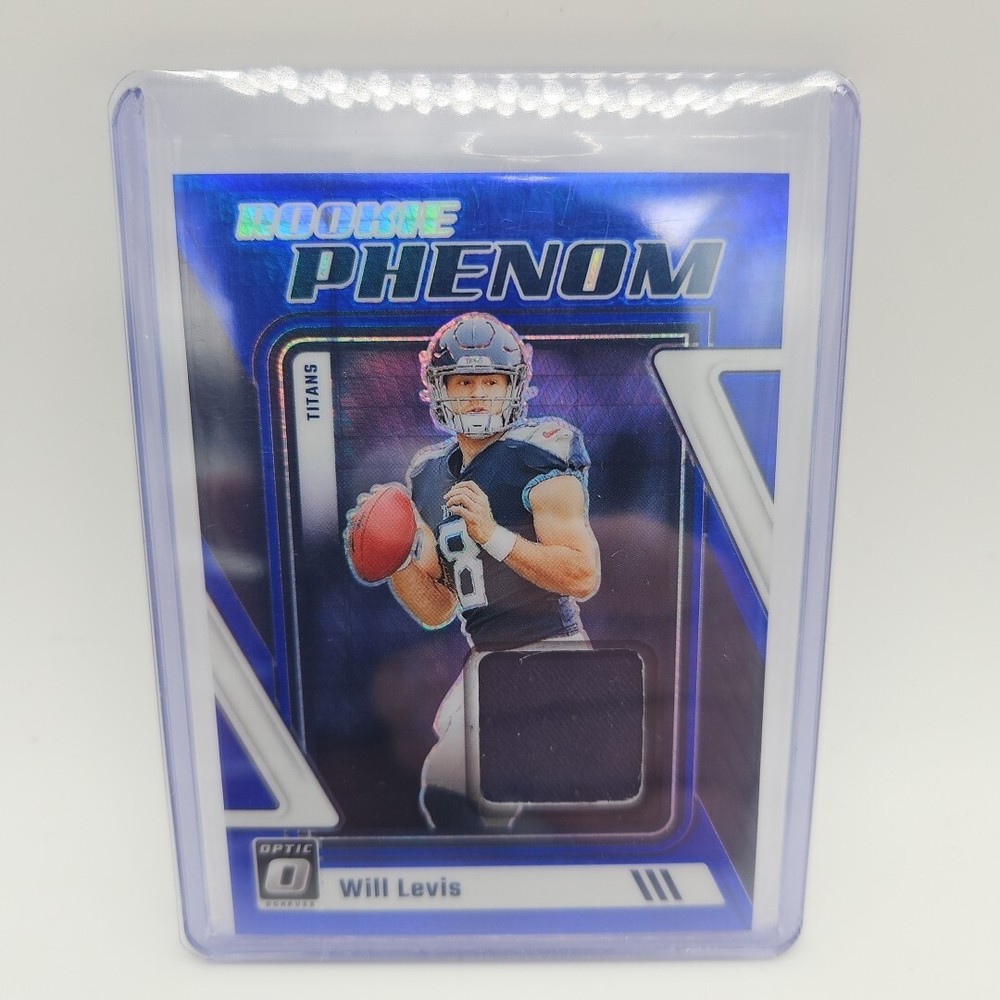 2023 Donruss Optic #RP-WL Will Levis Rookie Phenom Prizm Patch