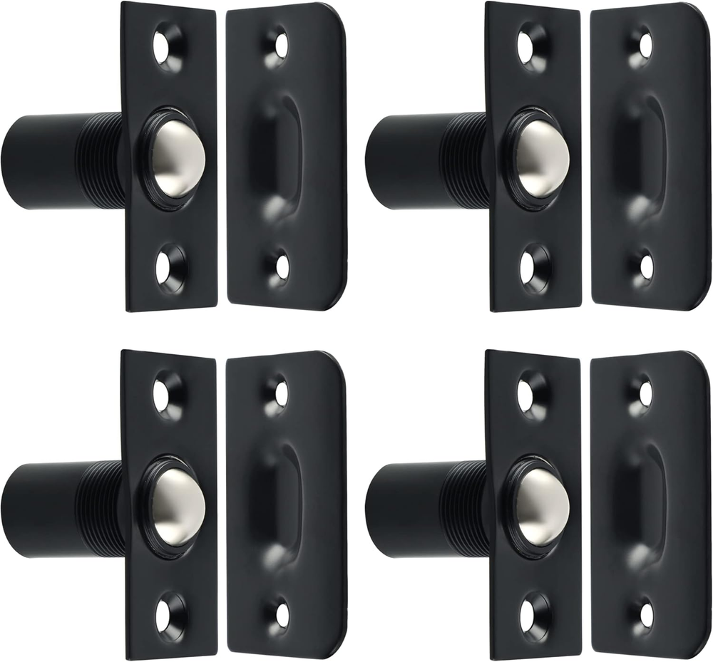 Door Ball Catch,Drive in Ball Catches with Strike Plate for Closet Doors,Adjusta
