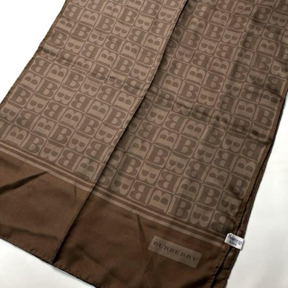Vhtf Burberrys Burberry Large Silk Stole Scarf Women Scarf Accessory Original LT