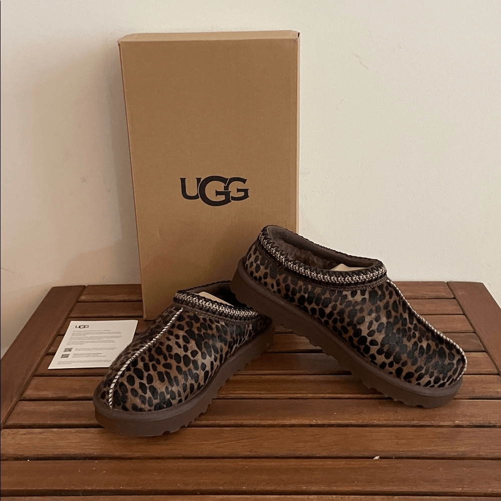 UGG Tasman Caspian Slippers Burnt Cedar USA Women Size 6/UK 4/EU 37