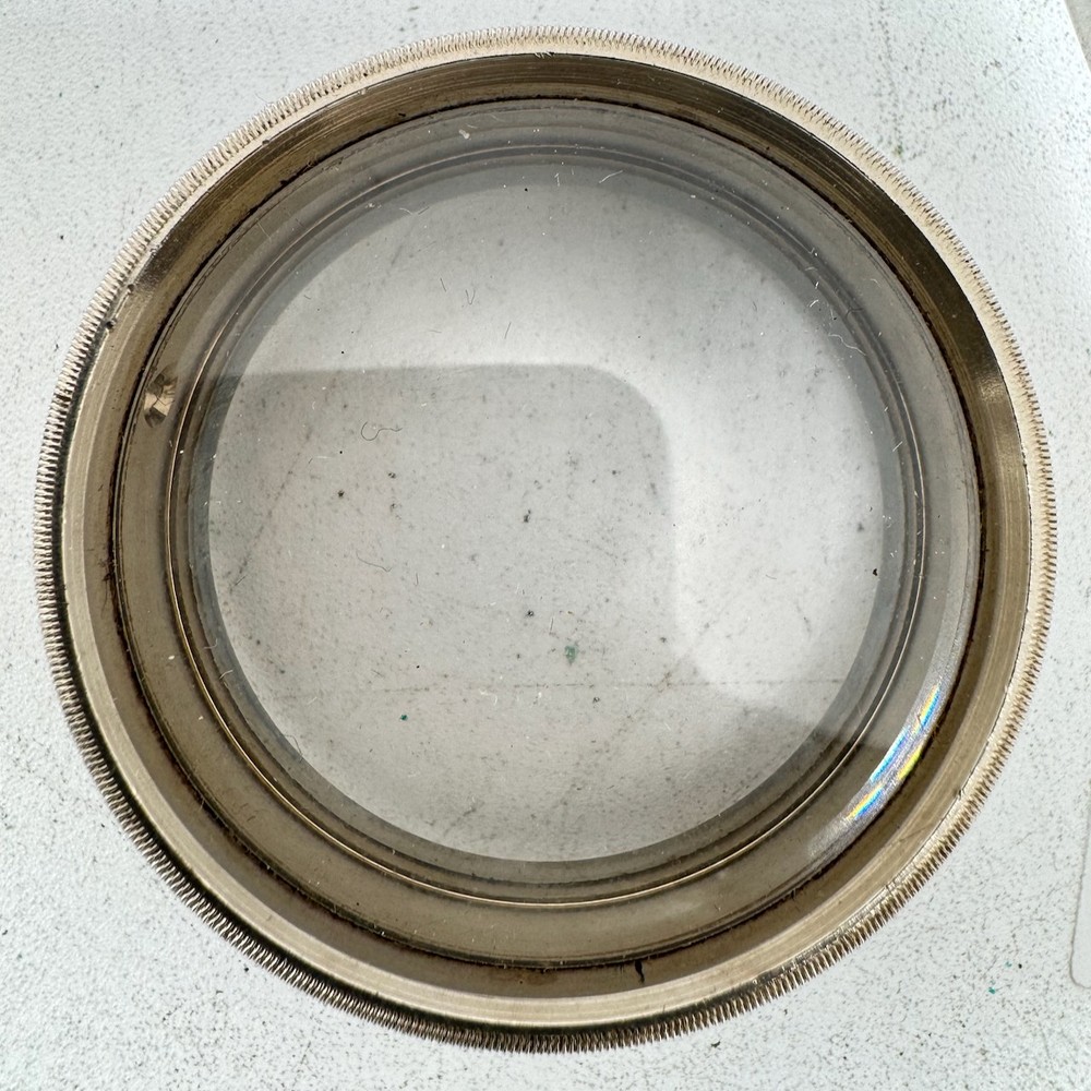 Antique 18s Waltham Coin Edge Open Face Pocket Watch Transport Case Nickel USA