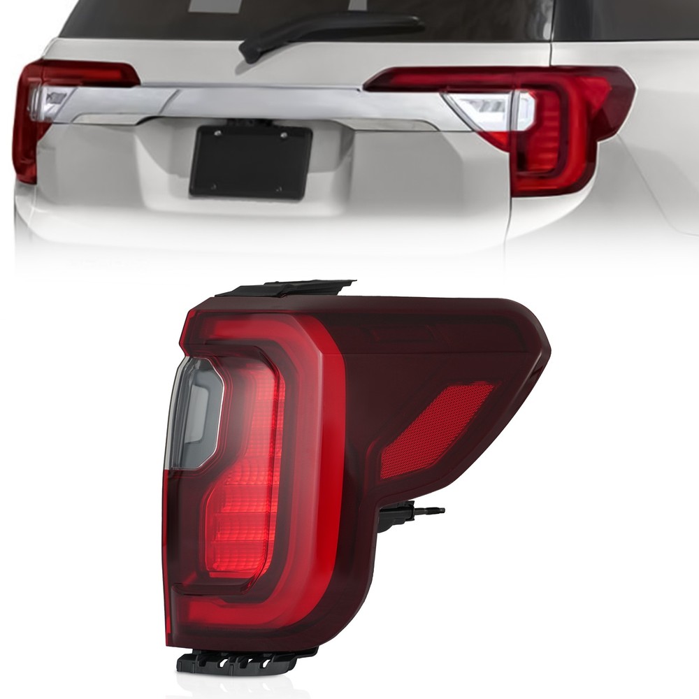 Tail Light For 2020-2023 GMC Acadia AT4 Passenger Right Side Brake Trim LED Lamp