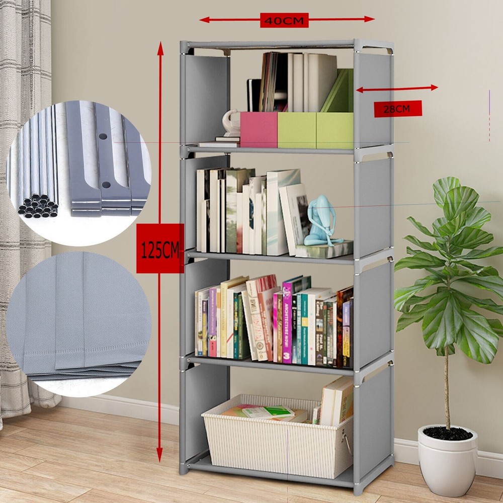 Bookshelf Cube Storage Shelf Rack Organizer Bookcase DIY Cabinet Home Office