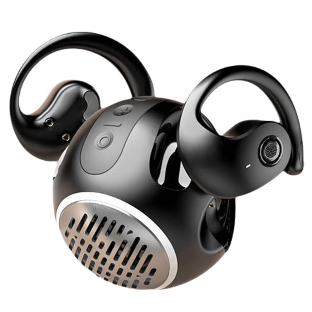 2 in 1 Bluetooth Earphones Sports Headphones Ear Hook Running Earbuds Heads S ∫!