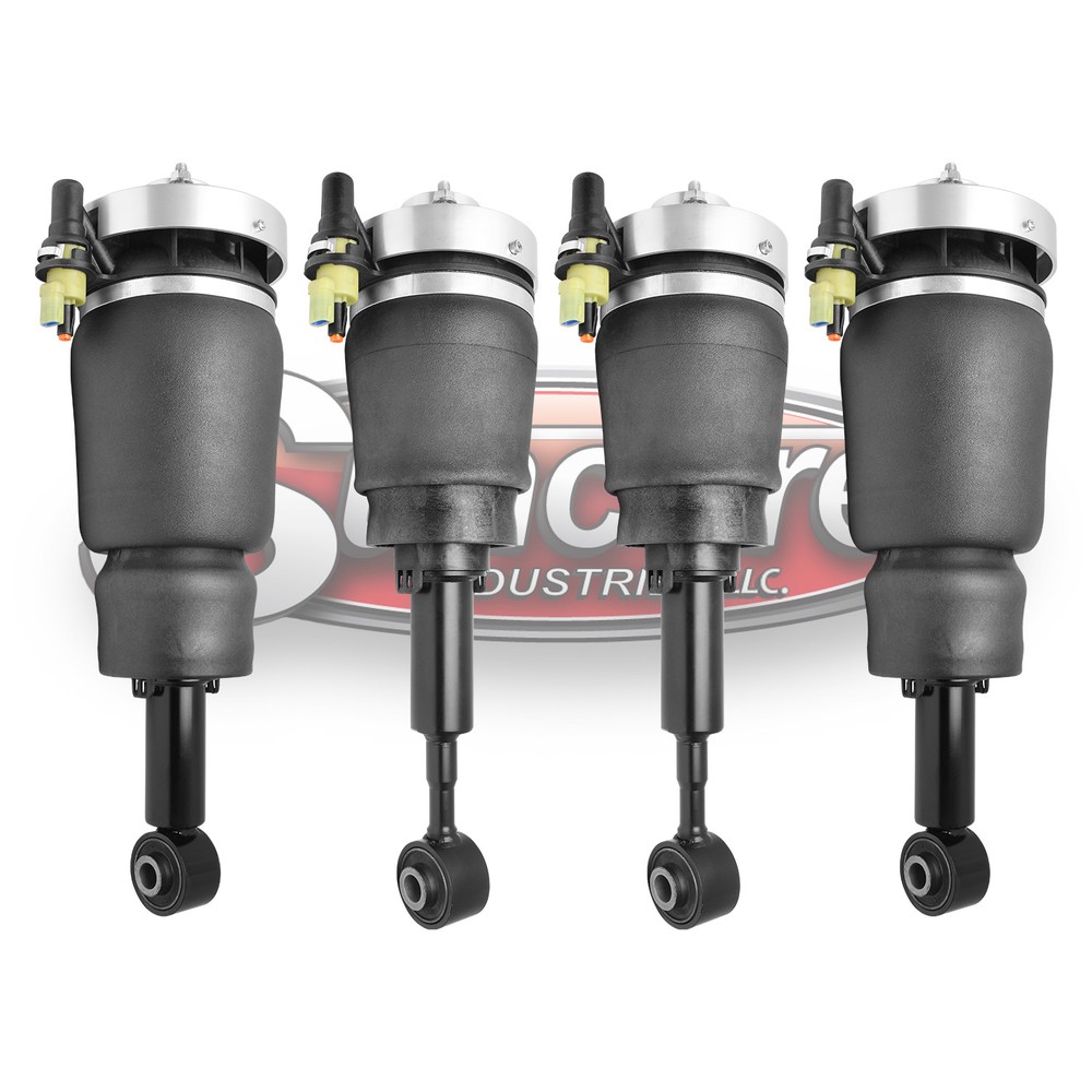 2003-2006 Ford Expedition Front & Rear Air Ride Air Struts Bundle with Solenoids