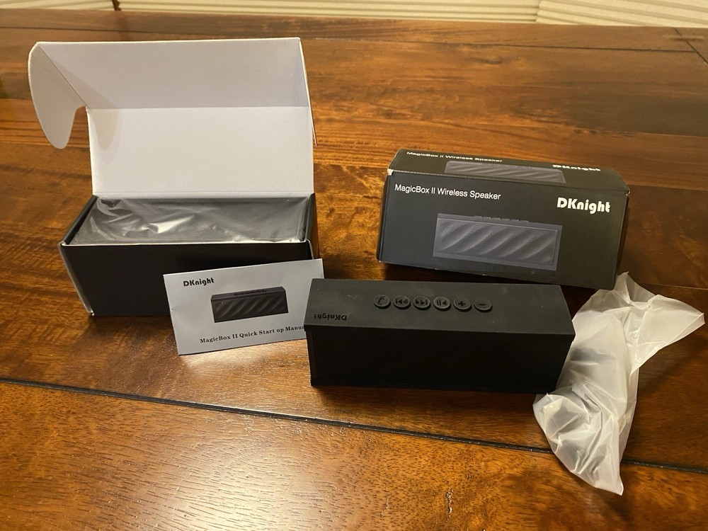 DKnight MagicBox Ultra-Portable Wireless Bluetooth Speakers Rechargeable