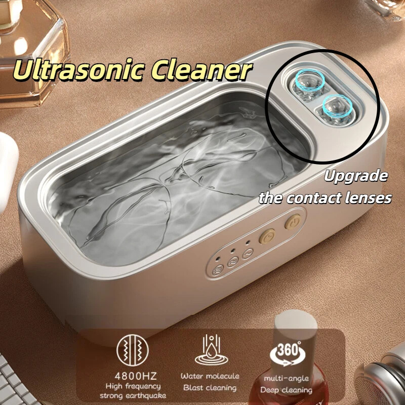 Ultrasonic Glasses & Jewelry Cleaner 45KHZ Professional Cleaning Machine