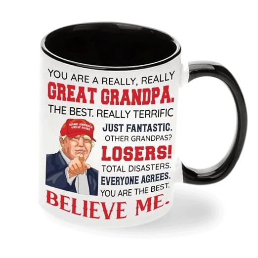 Best Funny Fathers Day Gifts From Grandkids for Grandpa-image