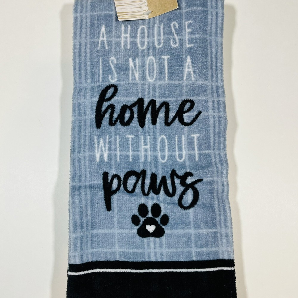 2-Pack Kitchen & Bath Towels - Paws Make a Home Cozy