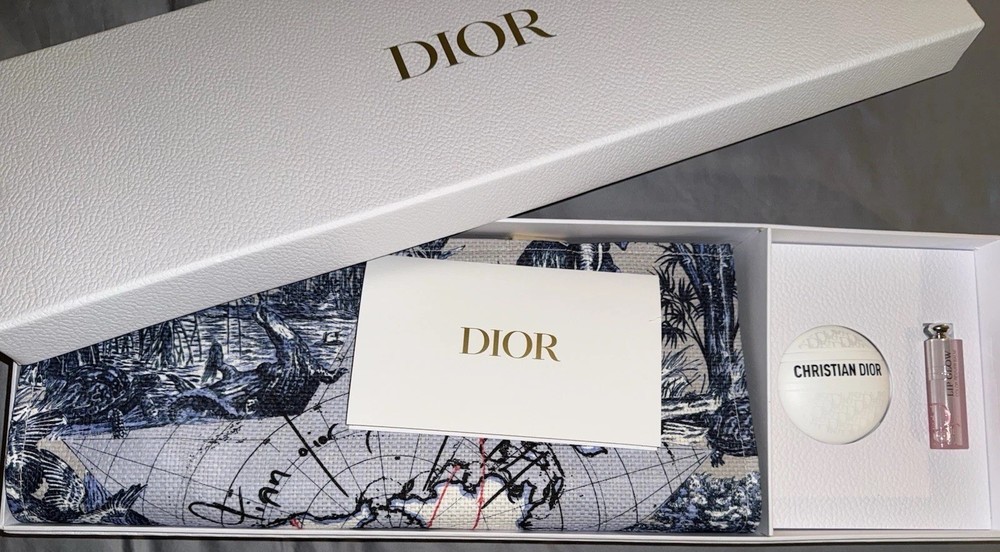 Dior VIP 2025 Welcome Gift NIB World Tote Le Baume Lip Balm No Box