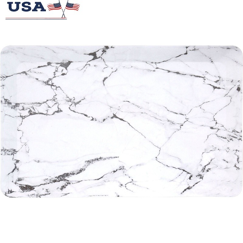 Heavy Duty Anti-Fatigue Kitchen Mat for Ultimate Comfort 32x20 Marble Design