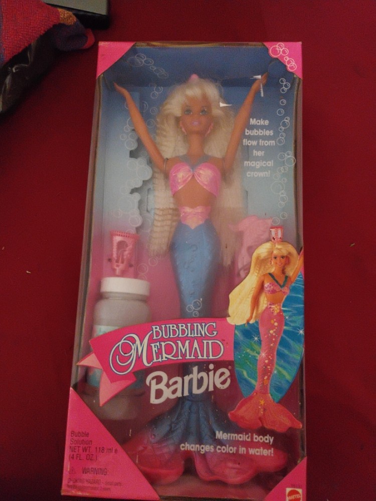 Bubbling Mermaid Barbie Doll - Mattel (c. 1996) Never Opened