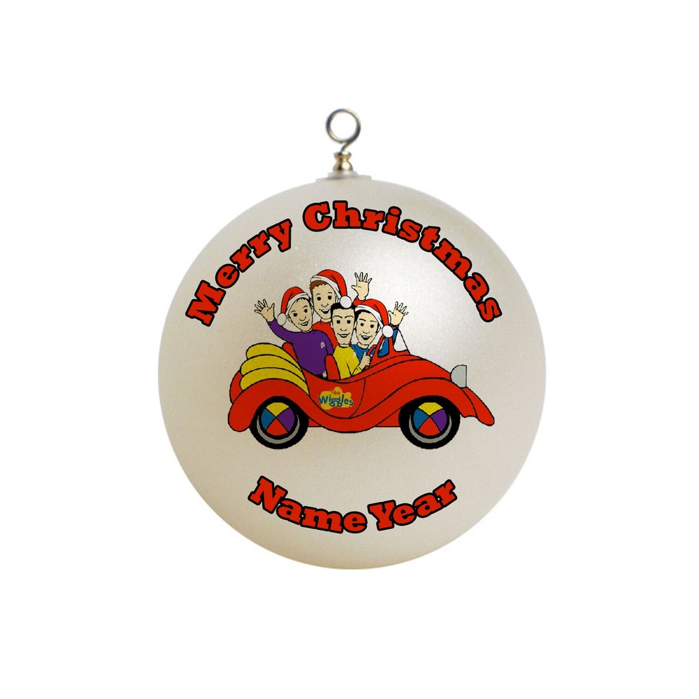 Personalized Wiggles Christmas Ornament Custom Gift #1