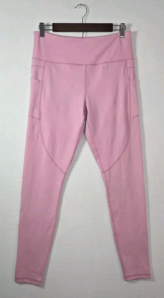 ZYIA Active High Rise Yoga Leggings Size 12 in Pink