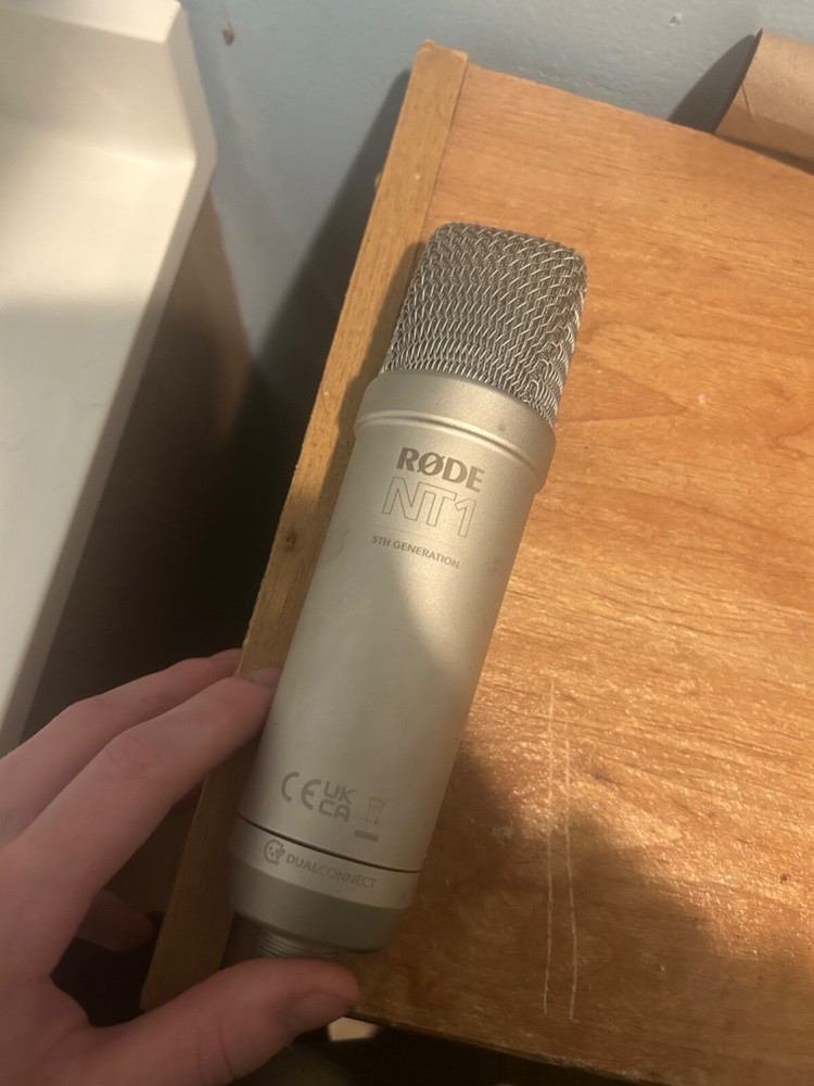 Micrófono condensador Rode NT1 5ª generación - plateado (NT1GEN5)