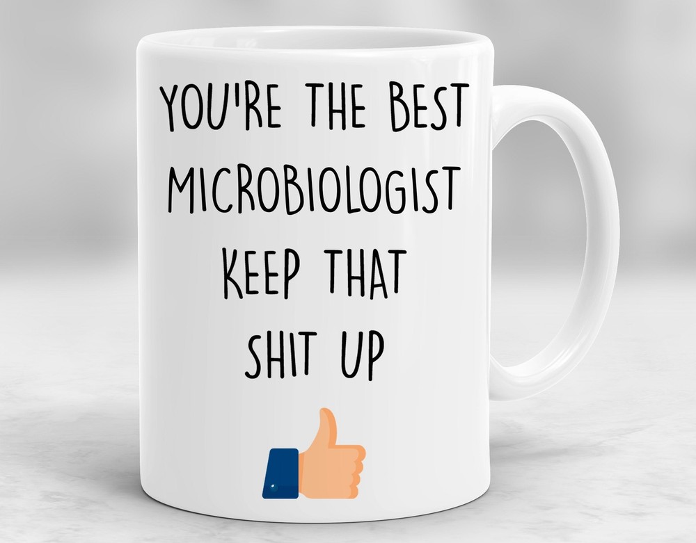 Funny Microbiologist Gift Ideas Microbiologist Thank You Microbiologist Coffee