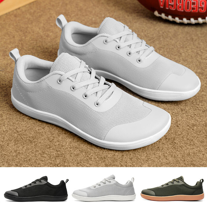 Men Barefoot Casual Shoes Minimalist  Men Sneakers Wide Toe Box Zero Drop Sole